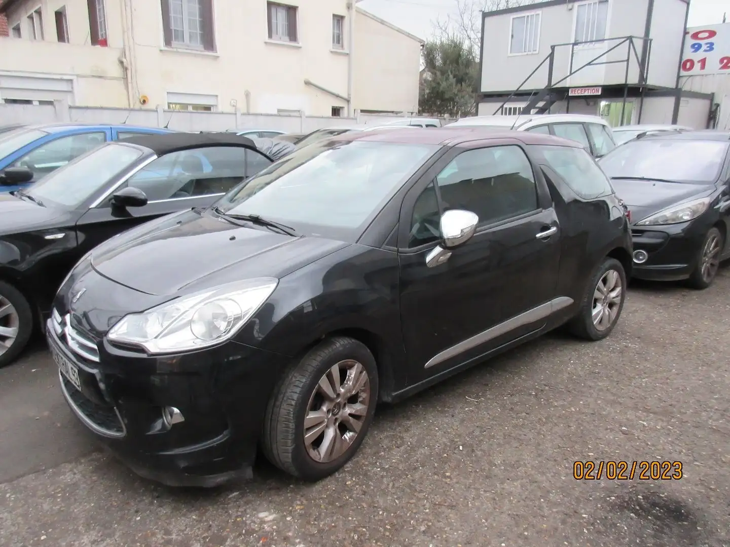 Citroen DS3 1.6 VTI SO CHIC BA Negro - 1