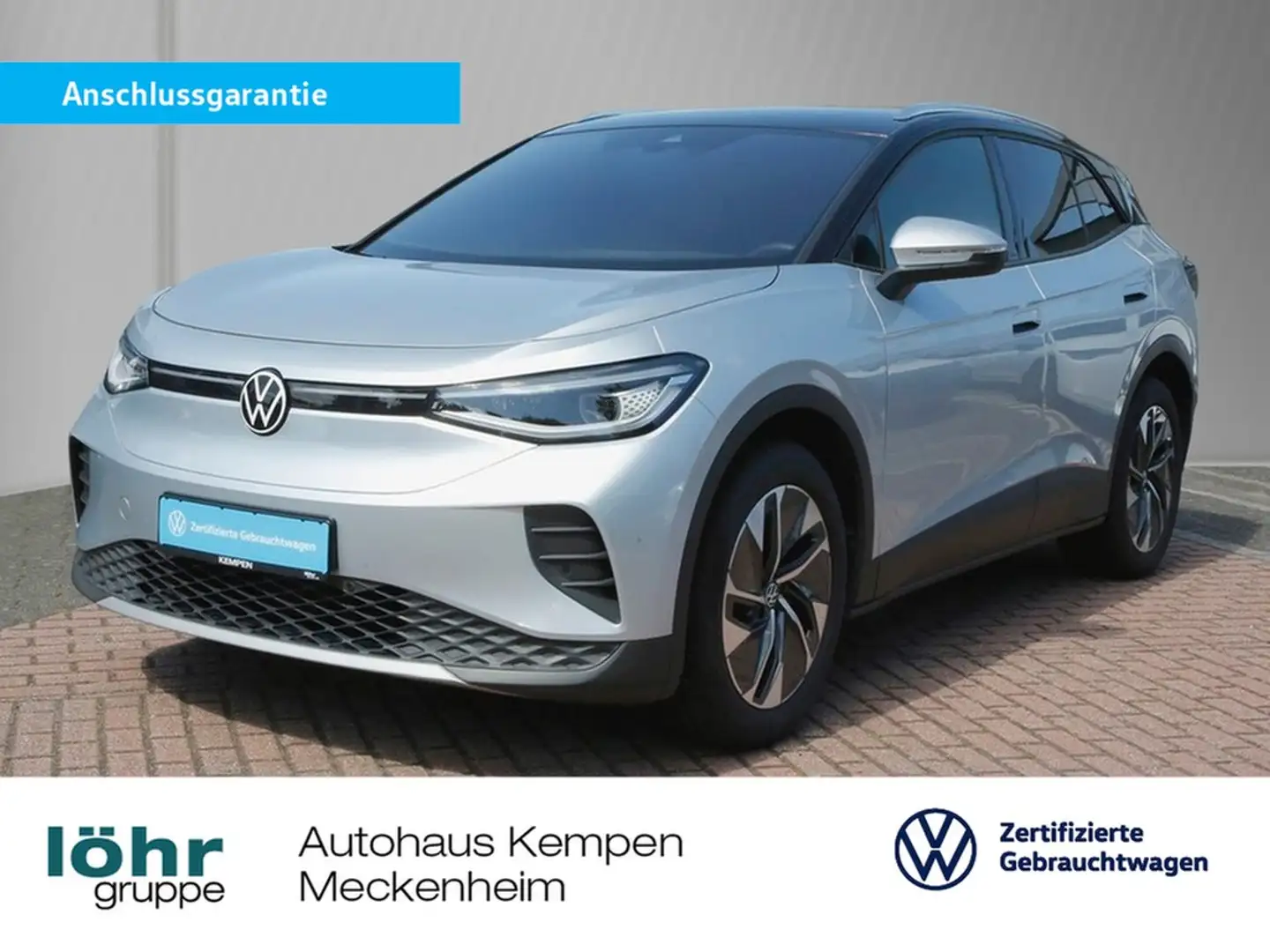 Volkswagen ID.4 Pure Performance 125 kW Wärmep. 19" ACC LED PDC... Silber - 1