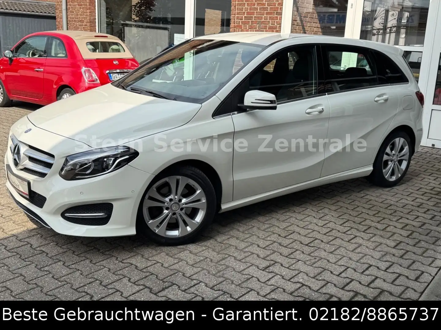 Mercedes-Benz B 200 Urban AUTOM+NAVI+LED+SHZ+TEMPO+PDC Weiß - 2