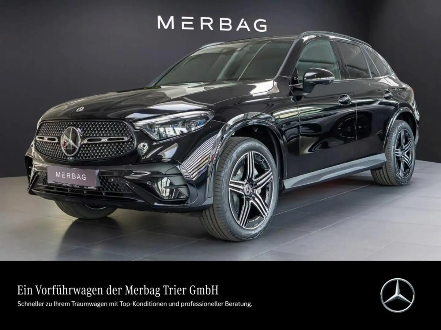 Mercedes-Benz GLC 300 de 4MATIC mit EQ Hybrid Technologie 360 Schwarz - 1
