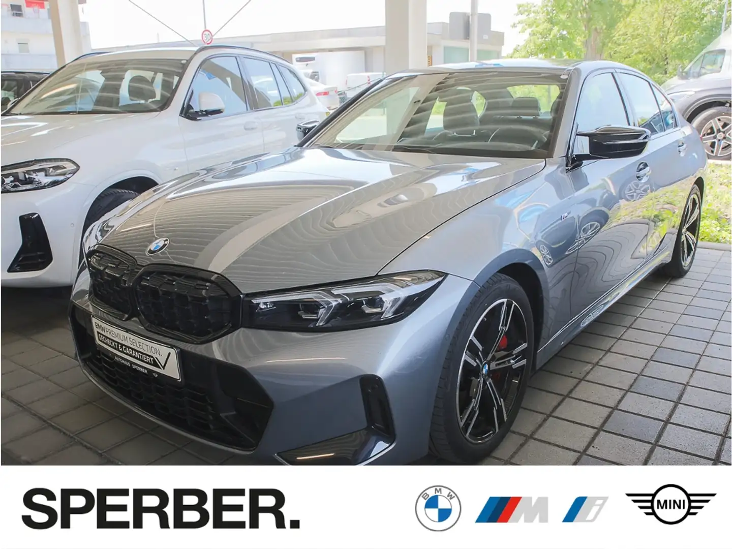 BMW M3 d xDr. LC Prof., HuD, AHK, Keyless, Memory, Parkas Grau - 1