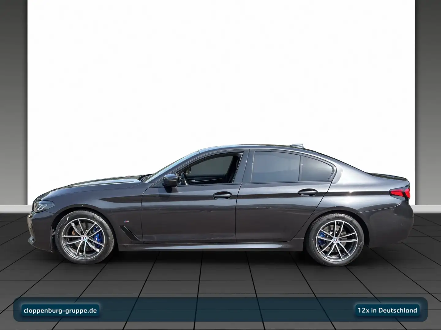 BMW 520 d xDrive Limousine M Sportpaket AHK+StHz+Navi Grau - 2