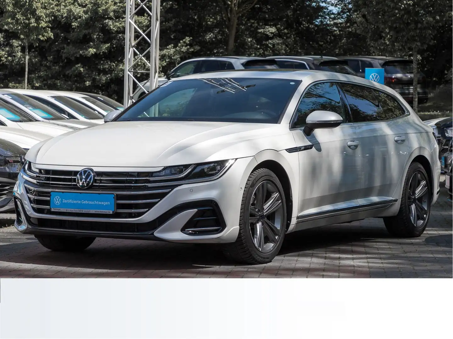 Volkswagen Arteon eHybrid R-LINE LEDER LM19 Weiß - 2
