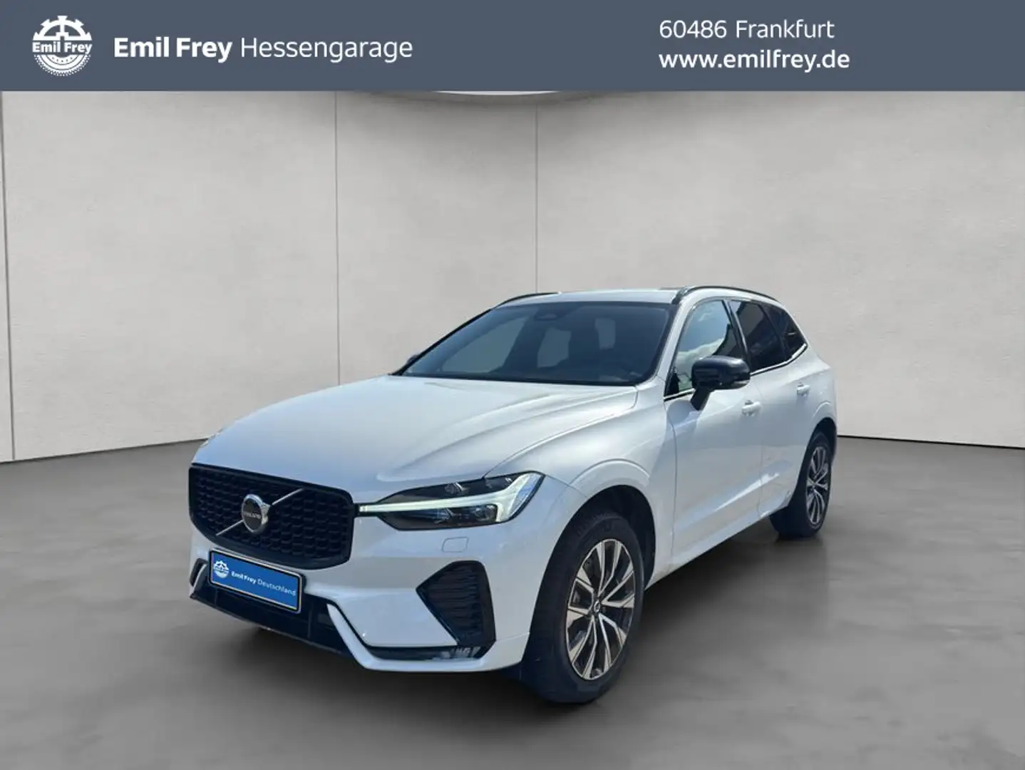 Volvo XC60 XC60 B4 AWD Plus-Dark Aut BLIS PilotAssist Leder Weiß - 1