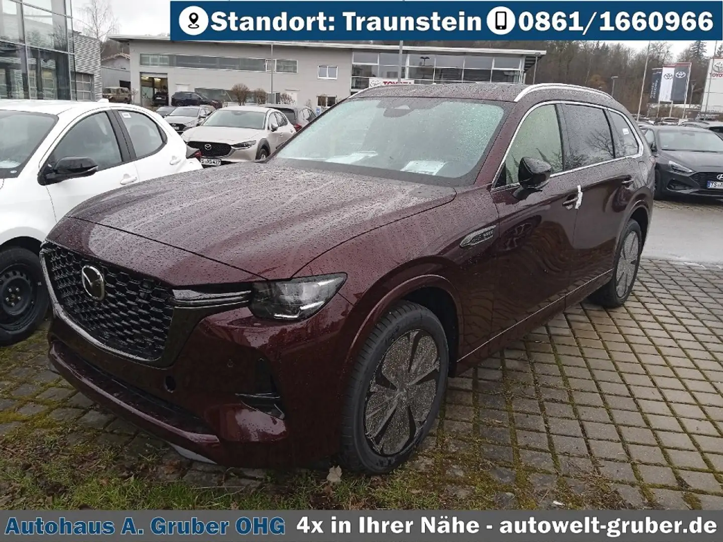Mazda CX-80 Plug-in-Hybrid Automatik Allrad Homura Plus 7-Sitz Червоний - 2