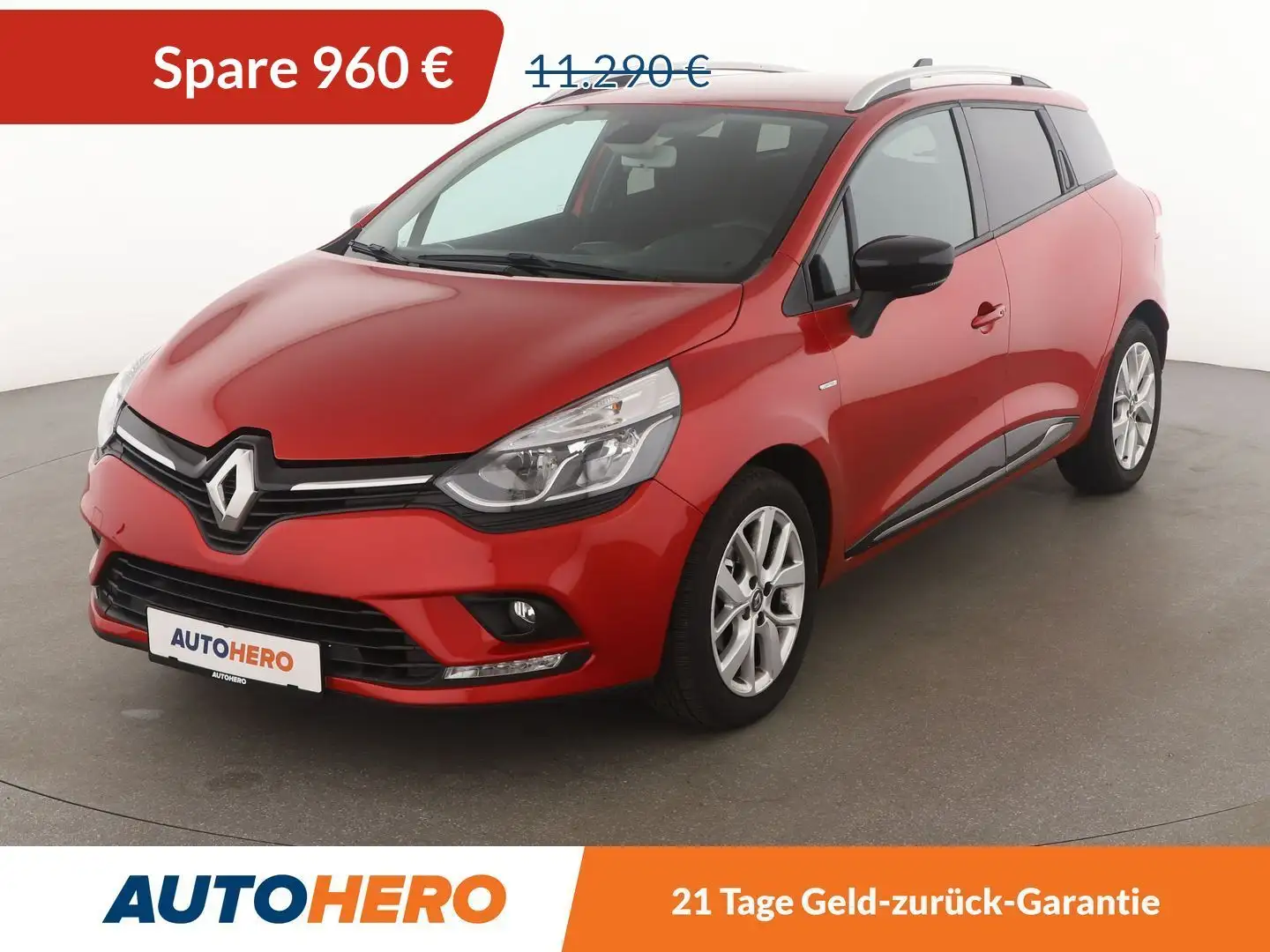 Renault Clio 0.9 Limited *NAVI*TEMPO*PDC*SHZ* Rot - 1