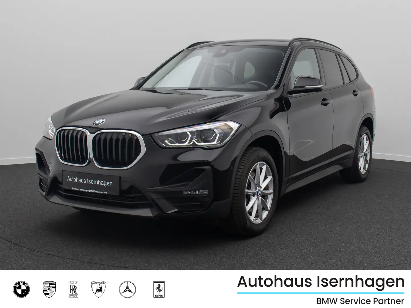 BMW X1 sD18i Parkassist DAB PDC Geschwindigkeitsreg Negro - 1