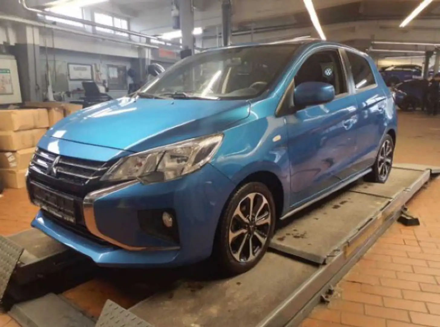 Mitsubishi Space Star Intro Edition+ SHZ BLUETOOTH Blau - 2