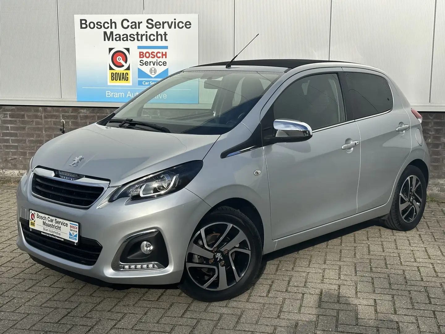 Peugeot 108 1.0 e-VTi Allure TOP! | Schuif-vouwdak | Pano | NA Argent - 1