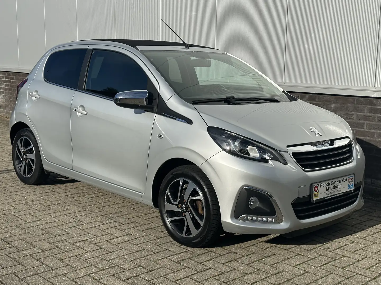 Peugeot 108 1.0 e-VTi Allure TOP! | Schuif-vouwdak | Pano | NA Argent - 2