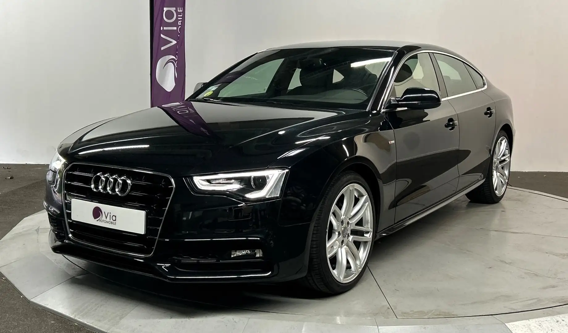 Audi A5 2.0 TDI 150 Clean Diesel S line Noir - 1