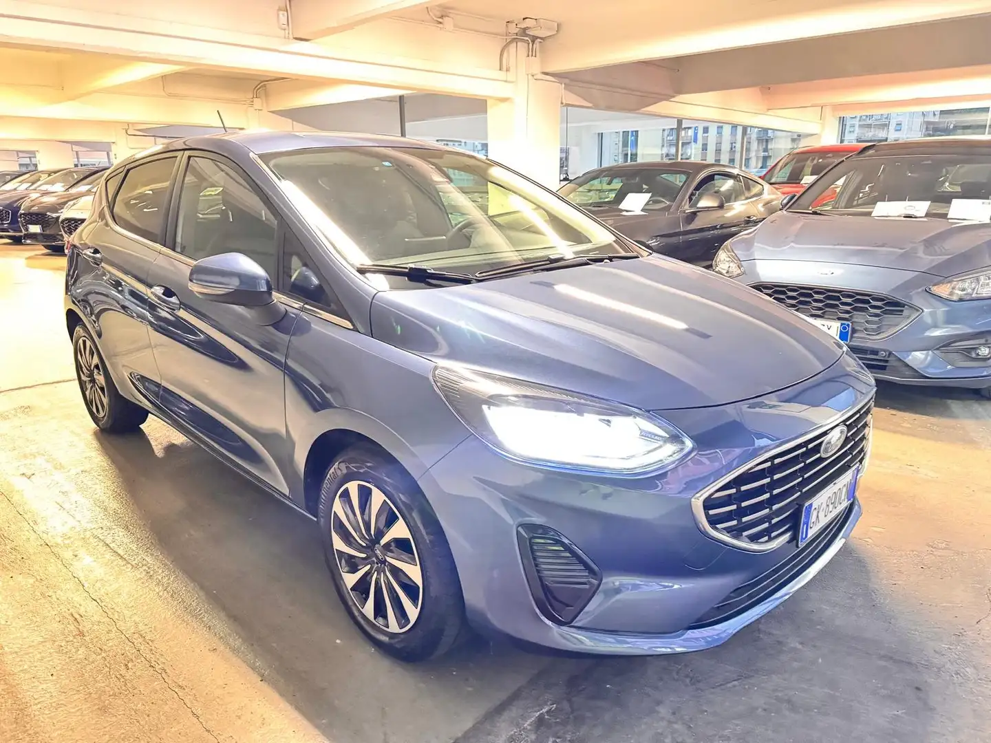 Ford Fiesta Fiesta 5p 1.0 ecoboost h Titanium 125cv Blu/Azzurro - 2