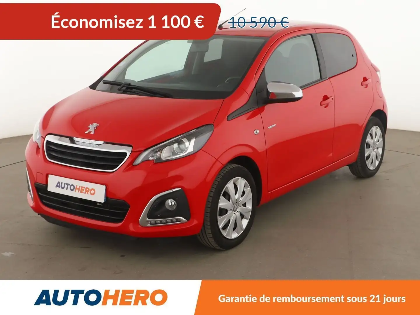 Peugeot 108 1.0 VTi Style Rouge - 1