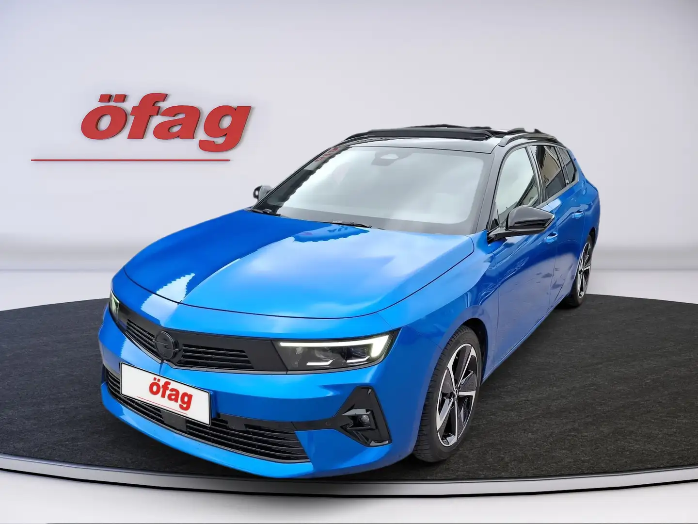 Opel Astra ST 1.2 Turbo GS Aut. Blauw - 2