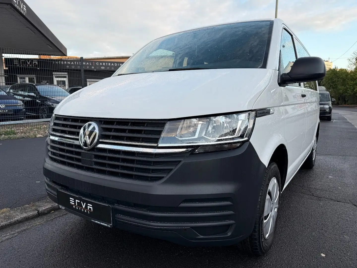 Volkswagen T6 Transporter T6.1 Transporter Kombi EcoProfi | 9 Si. | Klima Weiß - 2