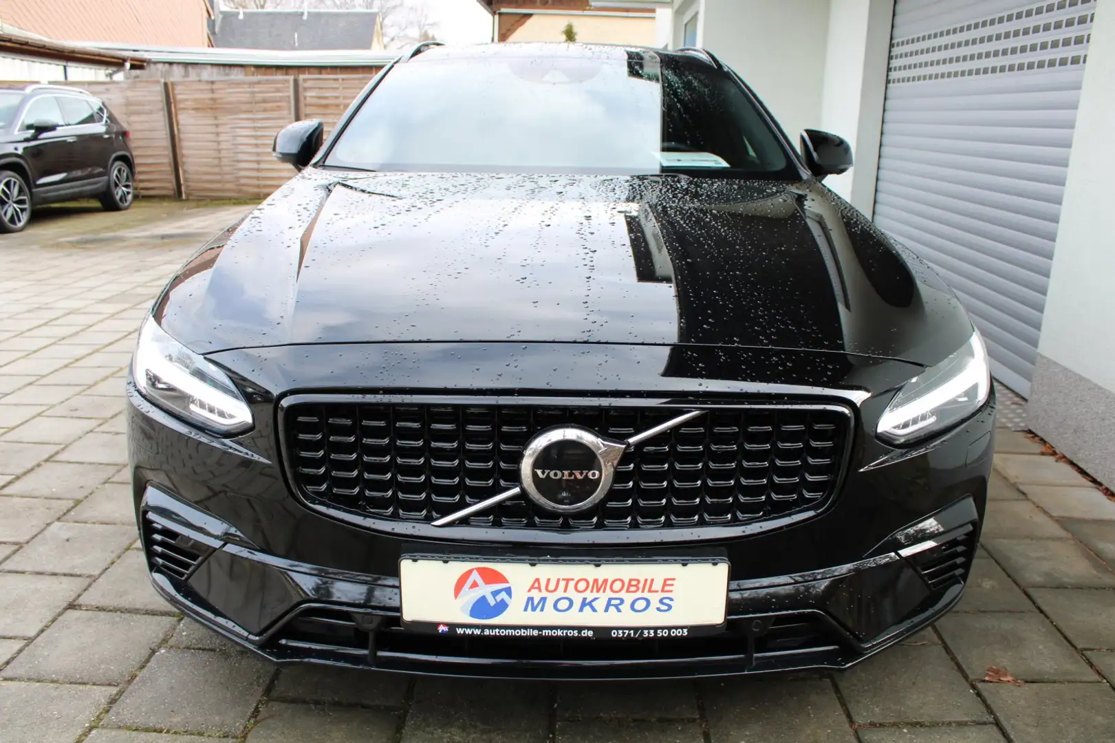 Volvo V90 T8 Recharge AWD Geartronic R-Design FOUR-C Panoram Negro - 2