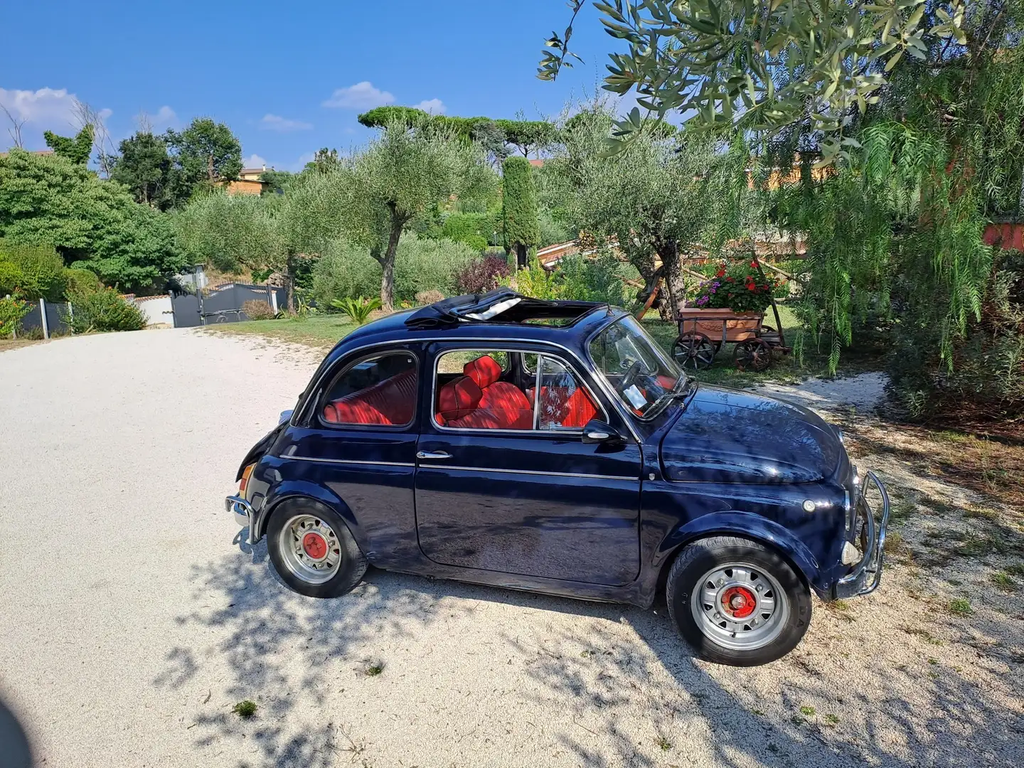 Fiat 500 Giannini 650 Blu/Azzurro - 2