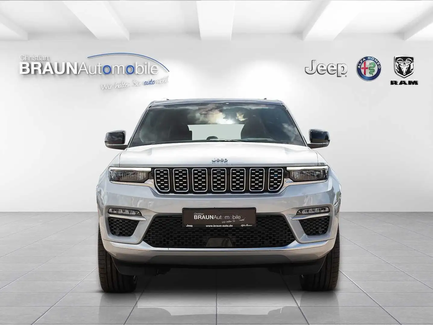 Jeep Grand Cherokee 4xe Summit Reserve DVD Argento - 2