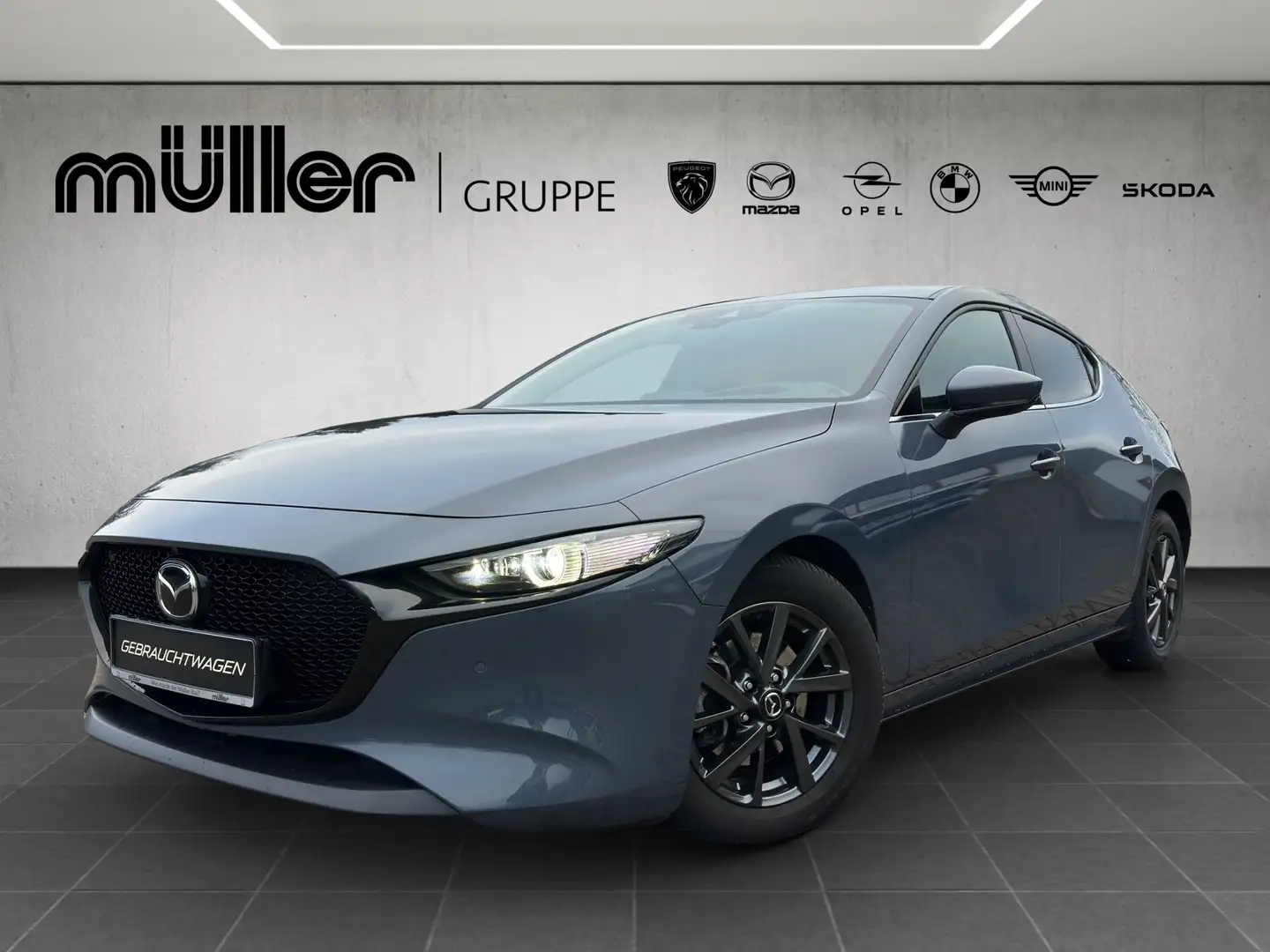 Mazda 3 G 150 PS SELECTION A18 DES-P PRE-P LED-S Grau - 1