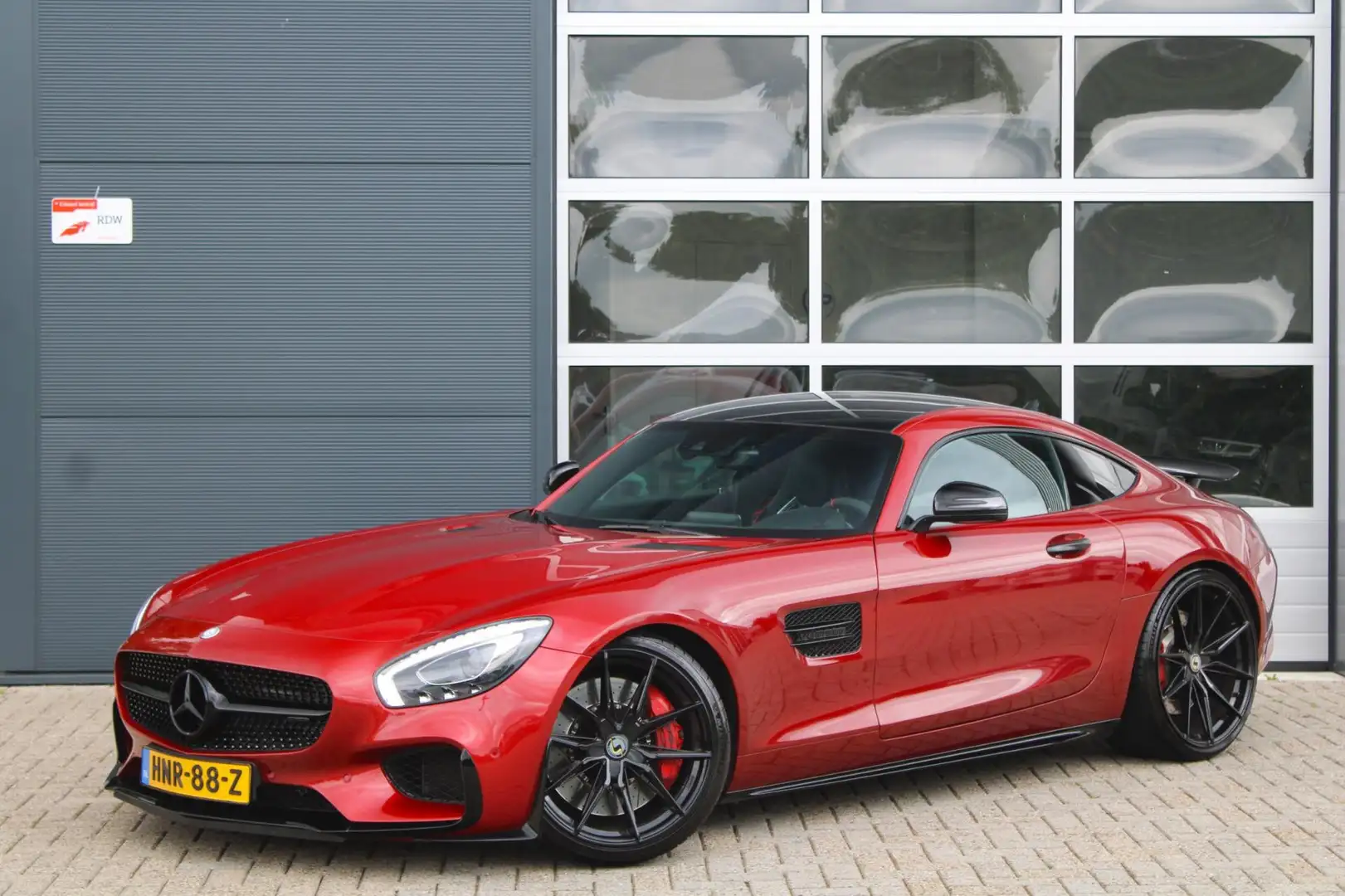 Mercedes-Benz AMG GT 4.0 S Edition 1 | Perf. Seats | Dynamic + | Pano | Rood - 1
