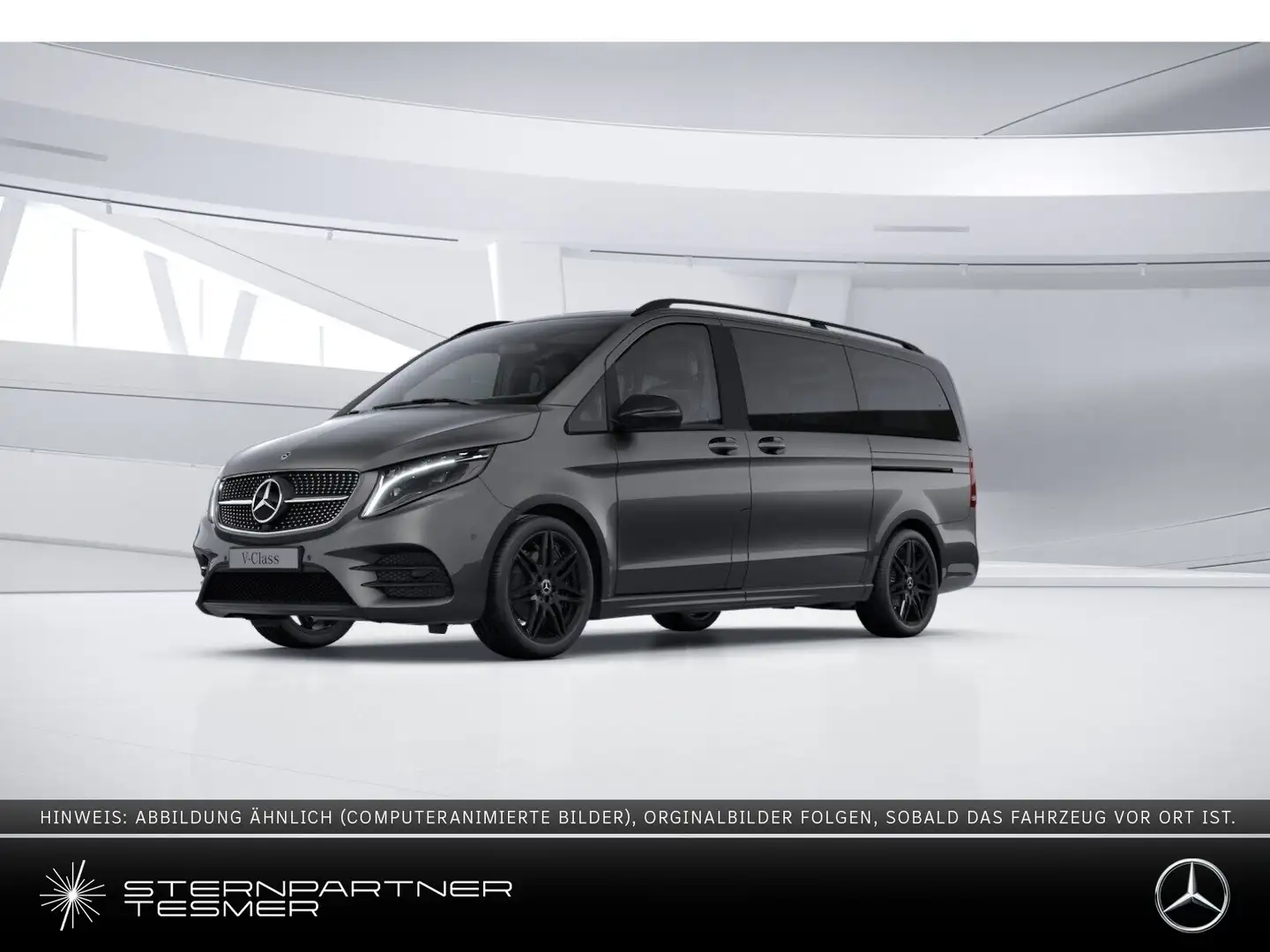 Mercedes-Benz V 300 d 4M ED., LANG - AMG LIEGE-PAKET AHK StHz Grigio - 1