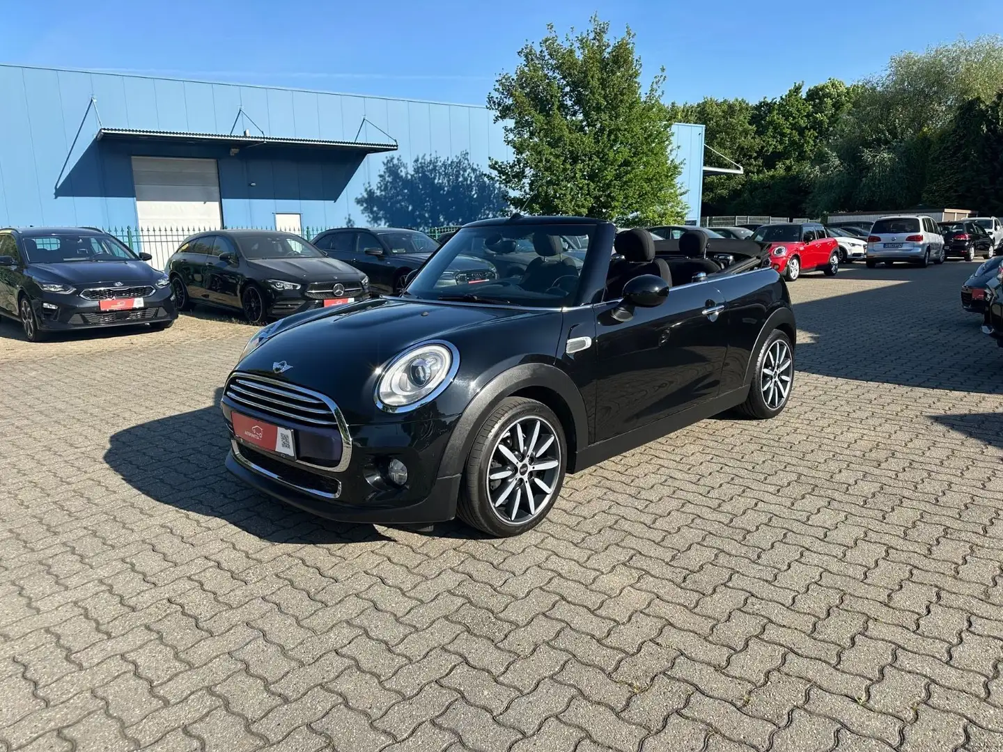 MINI Cooper D Cabrio Aut. 1.Hd LED Navi SHZ Temp KEY Negro - 1