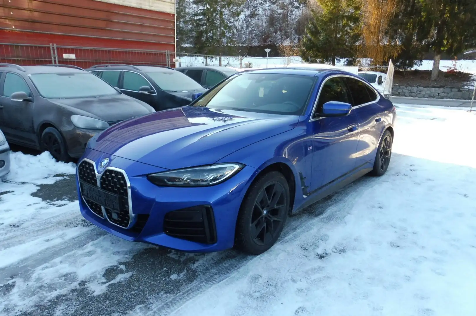 BMW 420 4 Gran Coupe 420 d xDrive M Sport Blau - 1