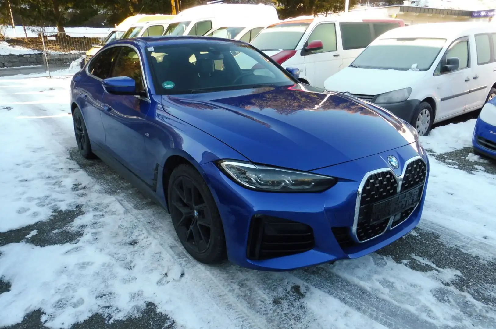 BMW 420 4 Gran Coupe 420 d xDrive M Sport Blau - 2