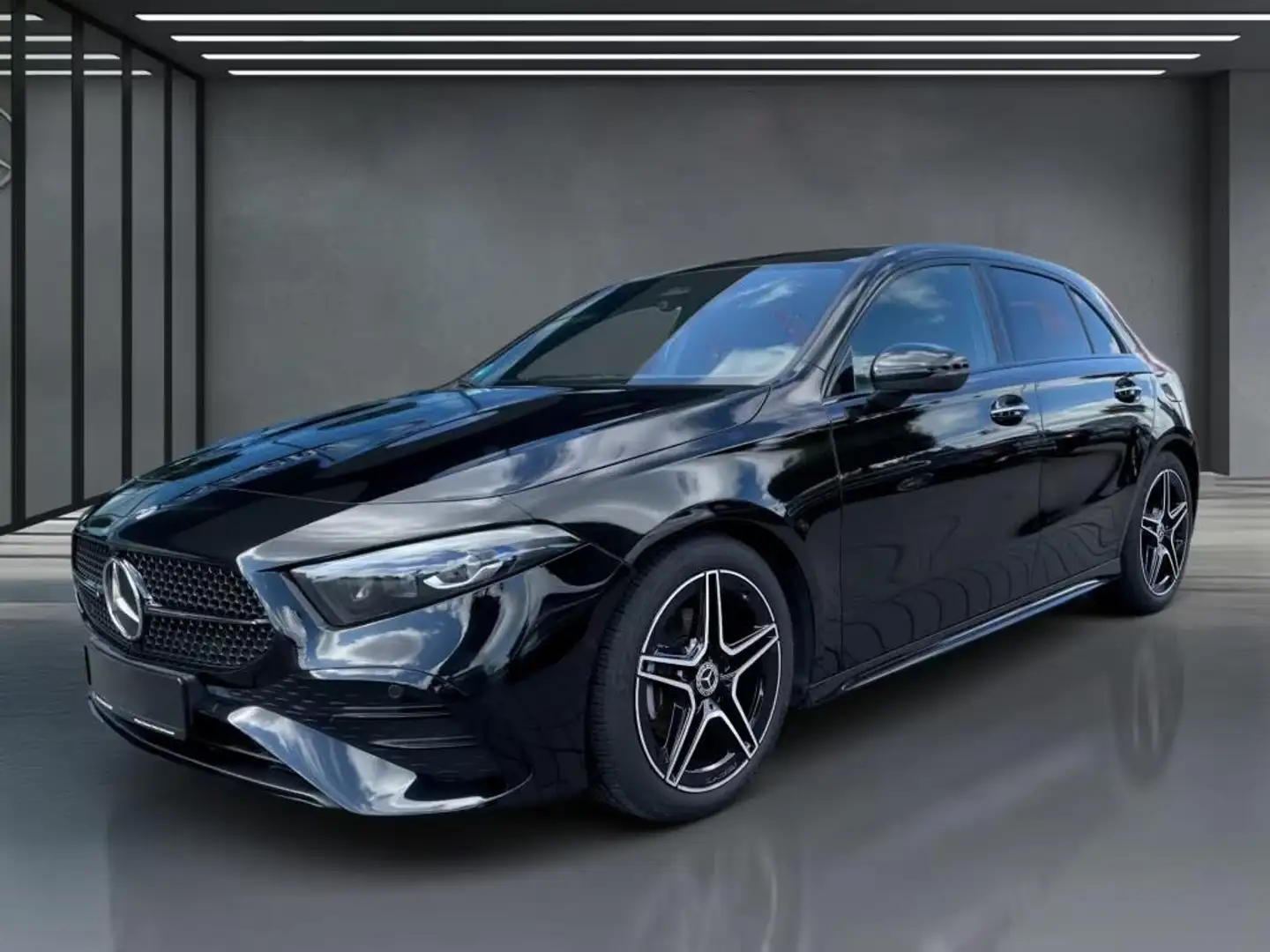 Mercedes-Benz A 200 163cv Premium AMG restyling Night pack Zwart - 1
