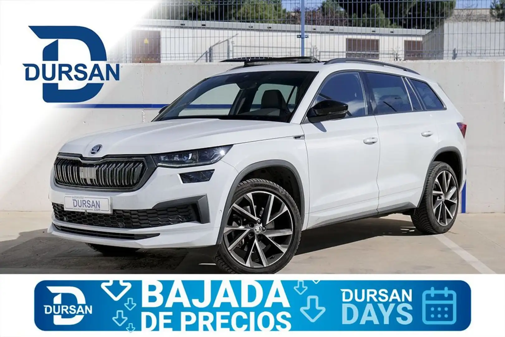 Skoda Kodiaq 2.0 TDI 147KW 200cv DSG 4x4 Sportline Bianco - 1