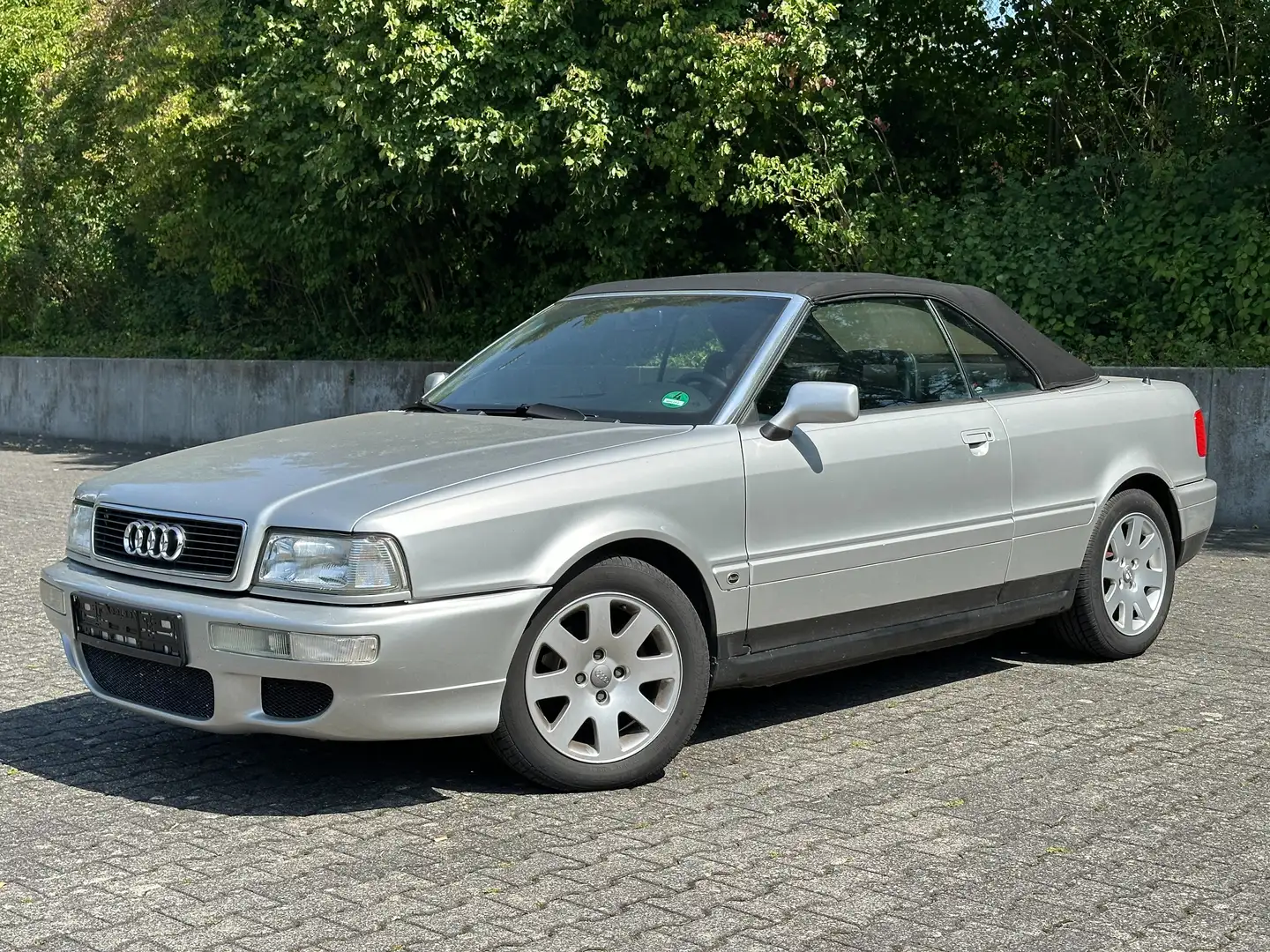 Audi Cabriolet 2.6 (E) Klima Leder Ezüst - 1