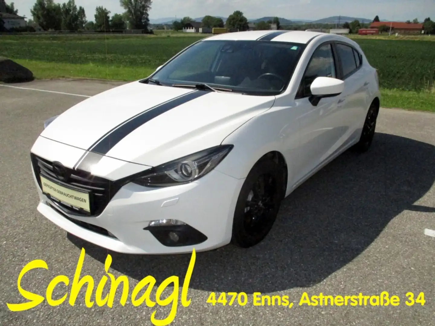 Mazda 3 Mazda 3 SP/CD 150 Attraction Weiß - 1