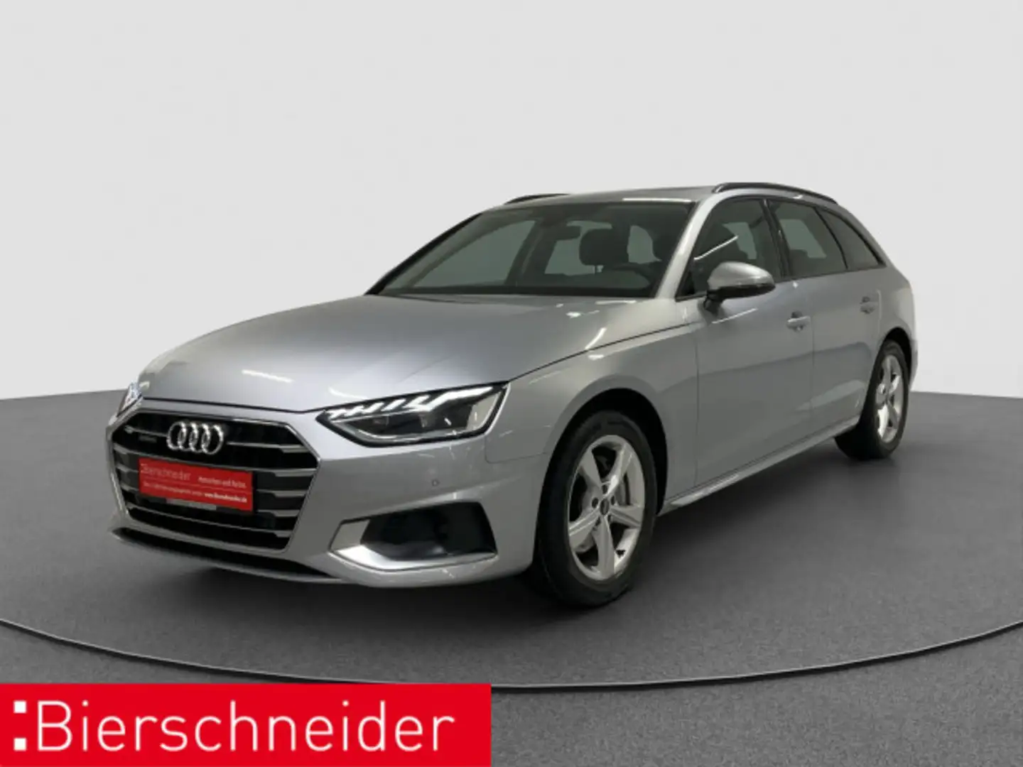 Audi A4 Av 40 TDI qu advanced AHK LED PANO CAM NAVI Silber - 2