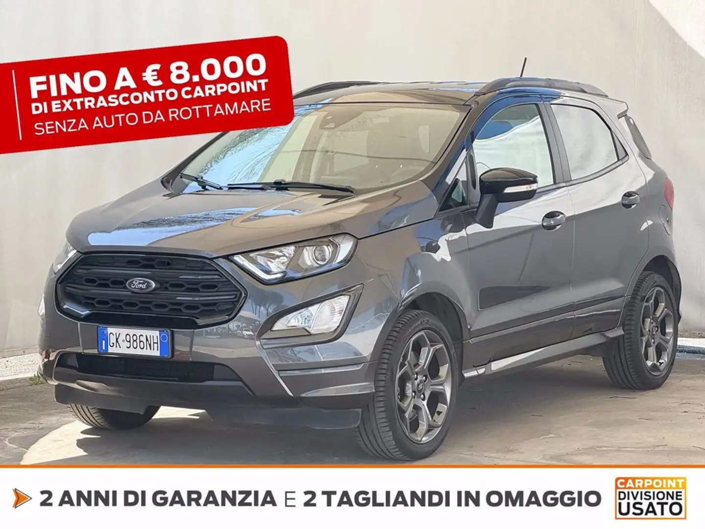 Ford EcoSport 1.0 ecoboost st-line s&s 125cv my20.25 Grigio - 1