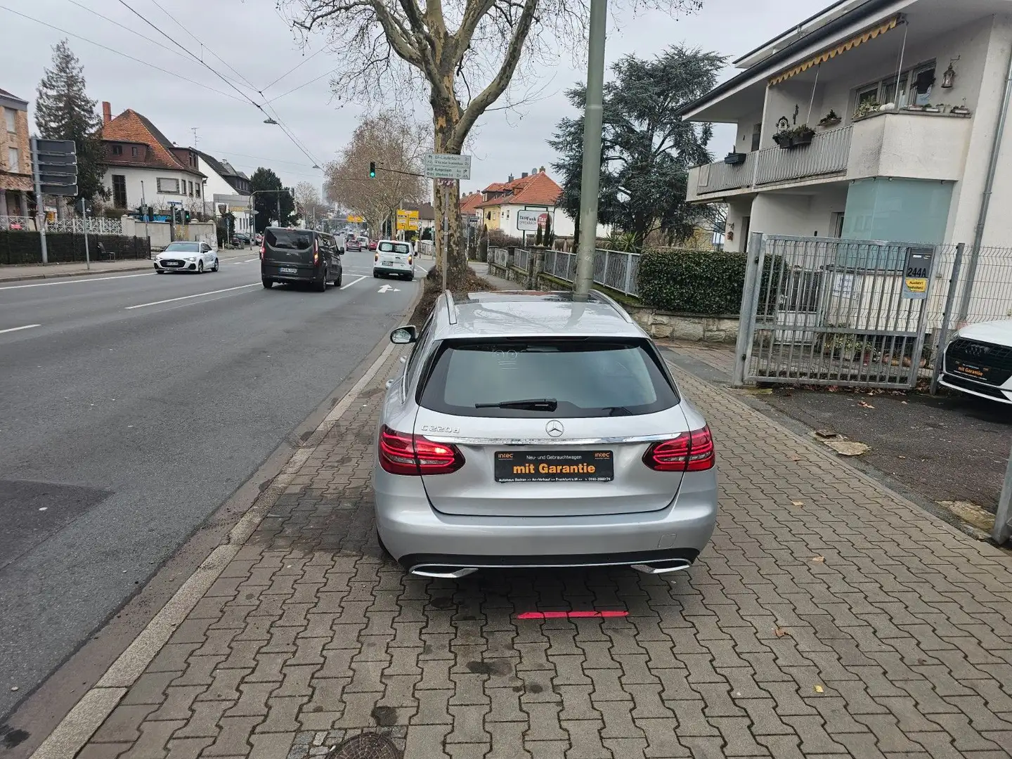 Mercedes-Benz C 220 C -Klasse T-Modell C 220 T d,AUT,NAVI,PANO Silber - 2
