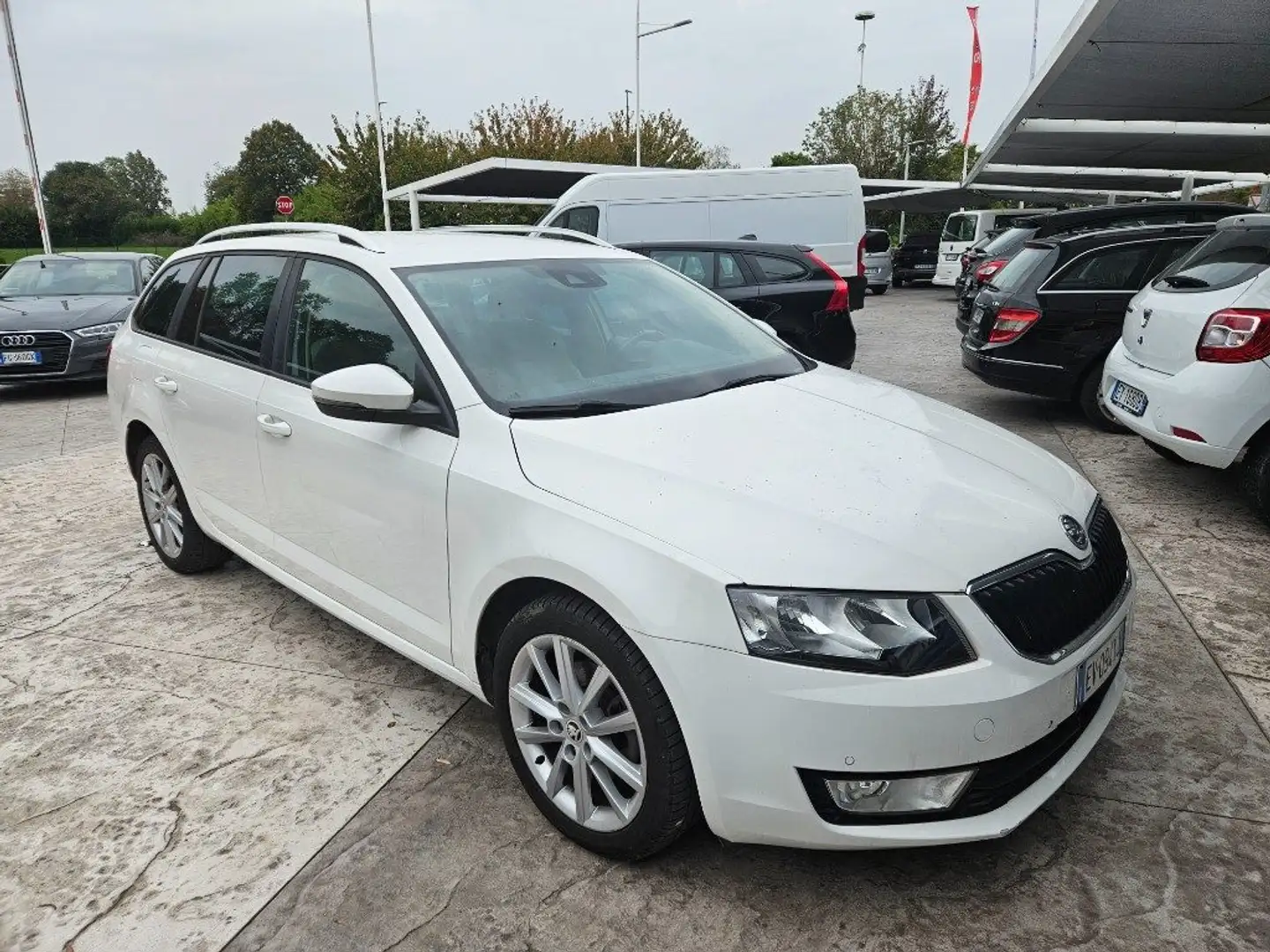 Skoda Octavia 2.0 TDI CR DSG Wagon Executive Bianco - 1