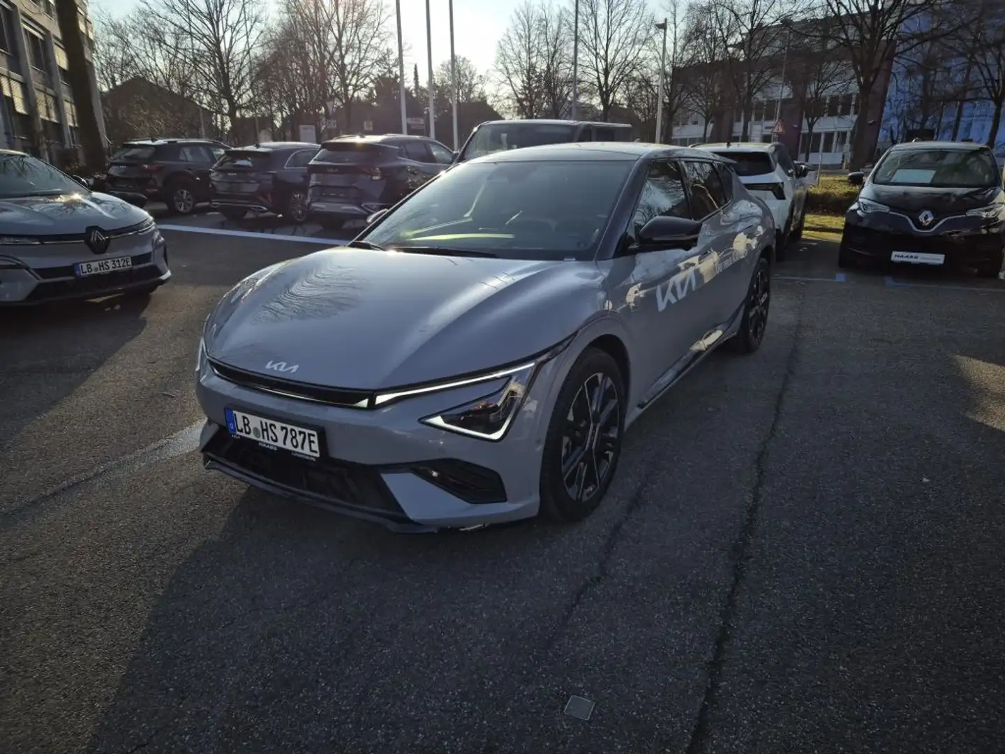 Kia EV6 84-kWh AWD GT-line Grau - 1