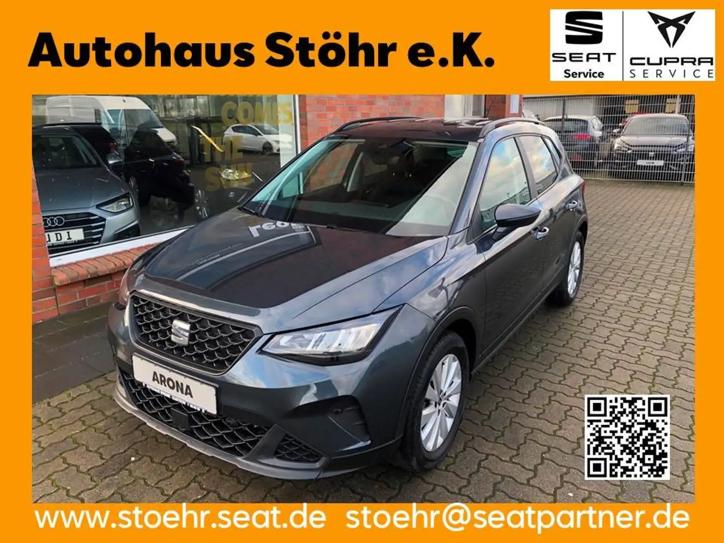 SEAT Arona Style 1.0TSI 7-Gang Automatik DSG Grau - 1