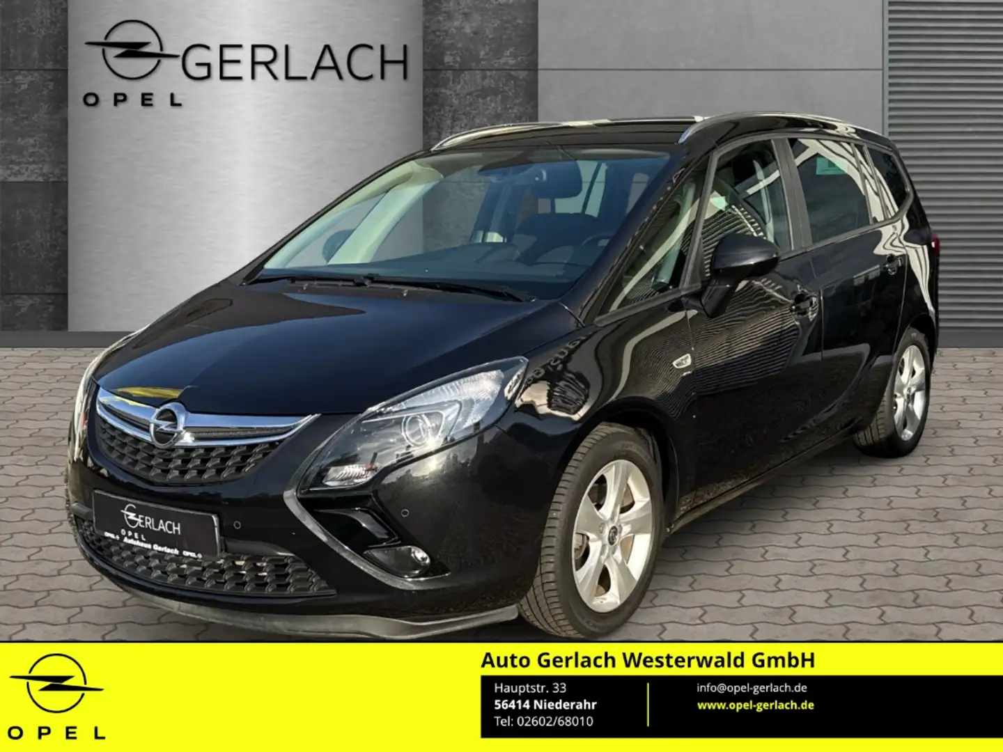 Opel Zafira C Tourer drive AHK-abnehmbar Navi Mehrzonenklima A Schwarz - 1