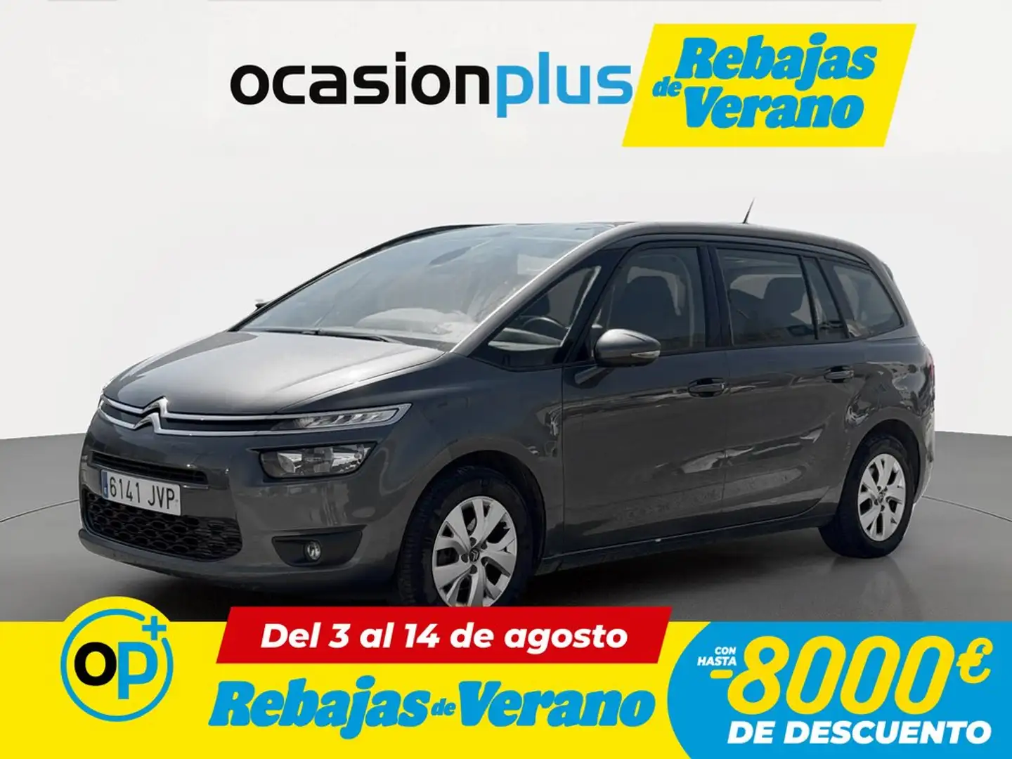 Citroen C4 G.Picasso 1.6BlueHDi S&S Live Ed. 120 Gris - 1