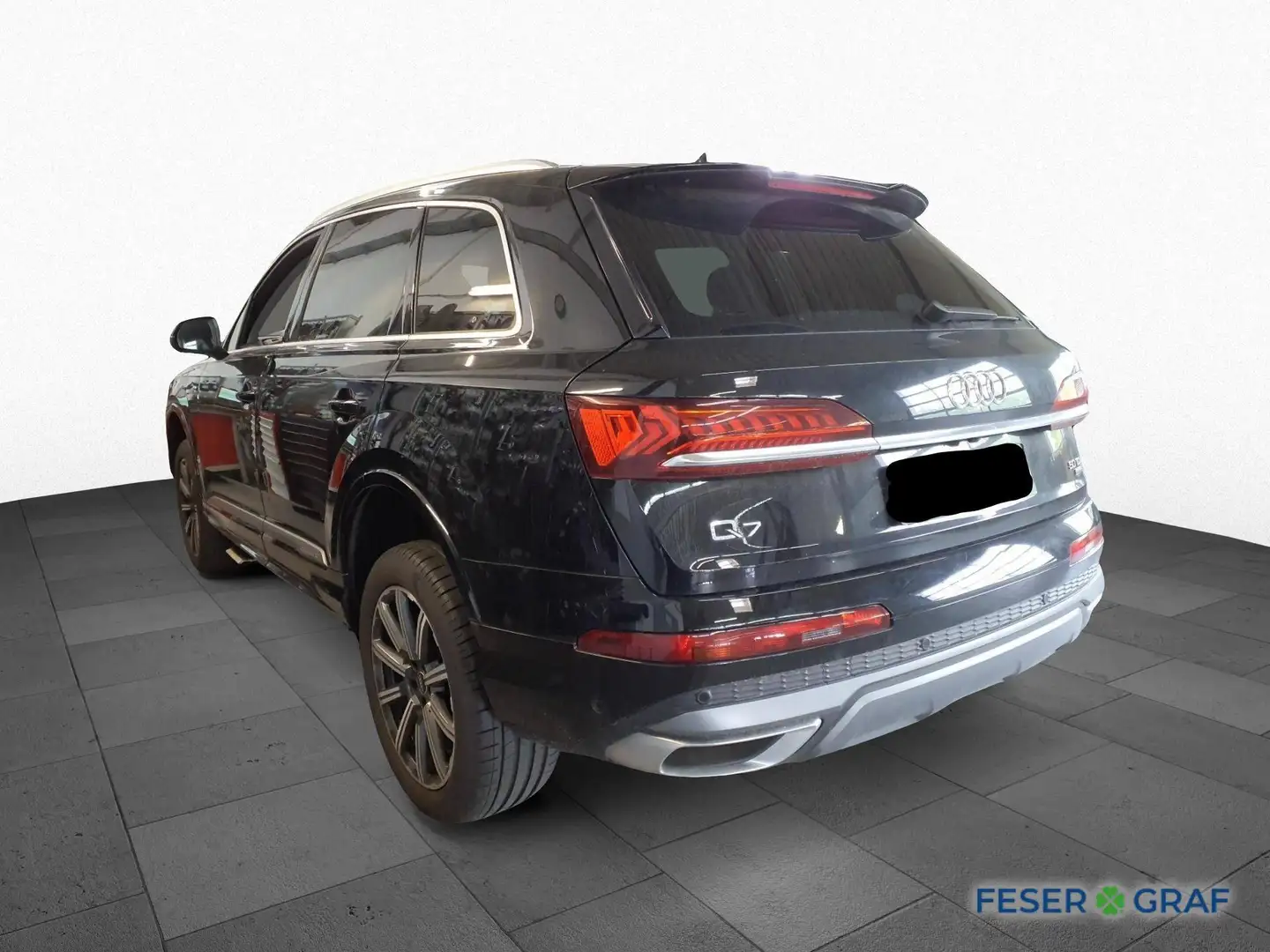 Audi Q7 50 TDI S line /Leder/HuD/adAir/AHK/Standhzg Schwarz - 2