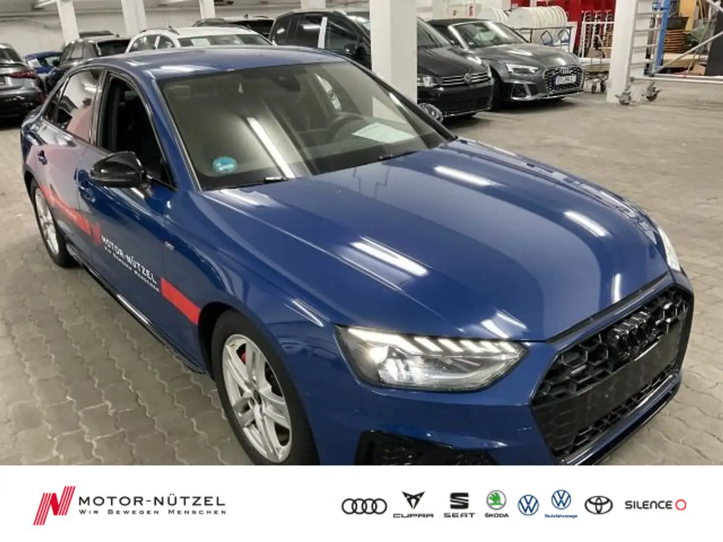 Audi A4 40 TDI QU S-LINE COMPETITION EDT PLUS B&O+NAV Blau - 1
