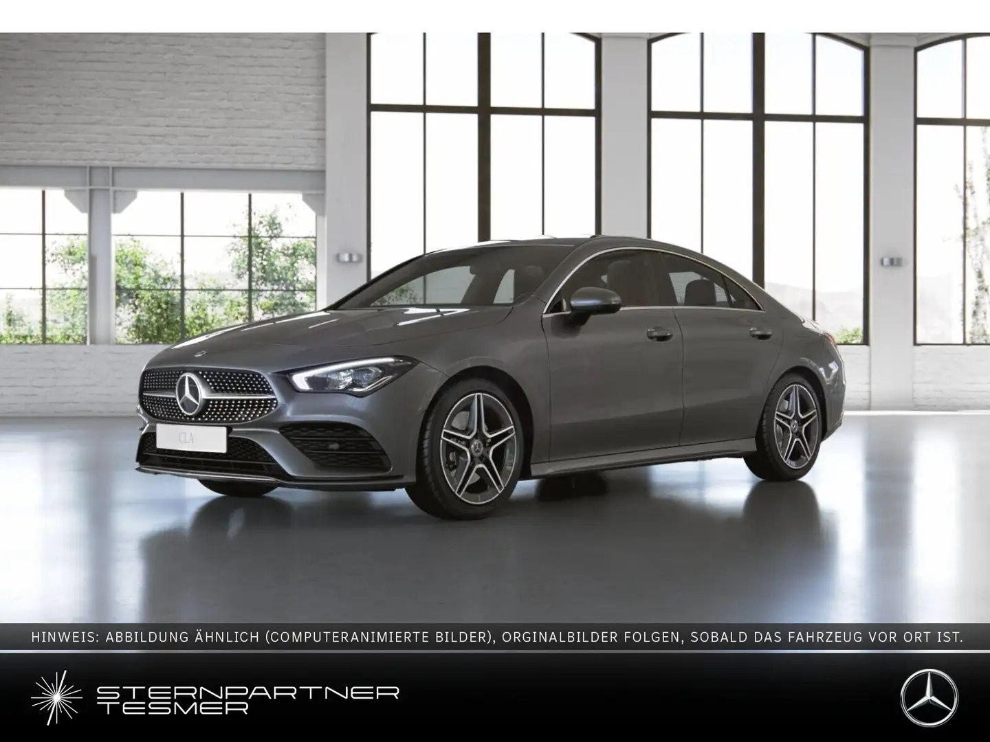 Mercedes-Benz CLA 250 AMG+MBUX+CarPlay+Leder+NAVI+AUT+SHZ+LED Grau - 1