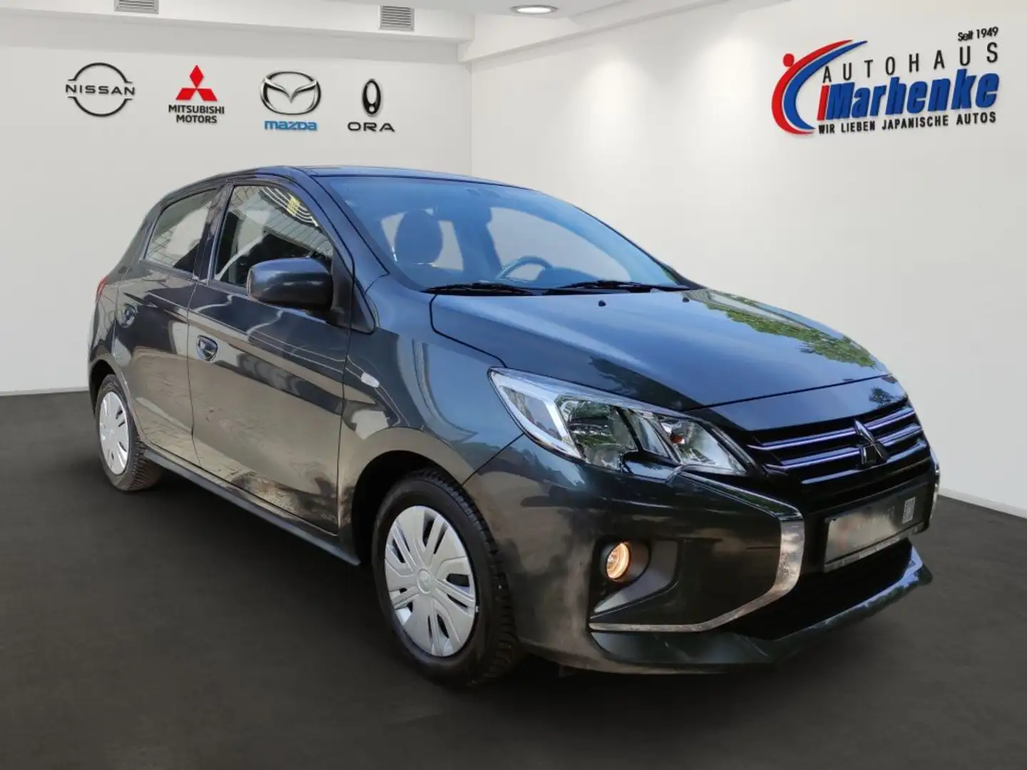 Mitsubishi Space Star 1.2 Select Ganzj. Reifen, Klima, ZV Grijs - 2