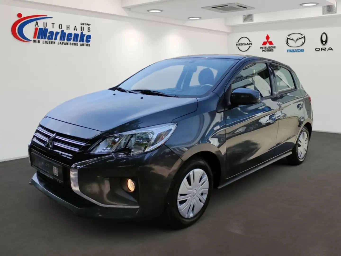 Mitsubishi Space Star 1.2 Select Ganzj. Reifen, Klima, ZV Grau - 1