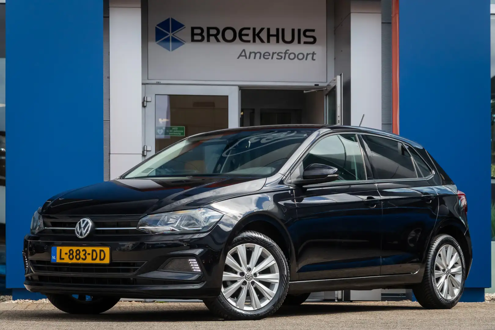 Volkswagen Polo 1.0 TSI Comfortline | Apple Carplay/Android Auto|t Schwarz - 1