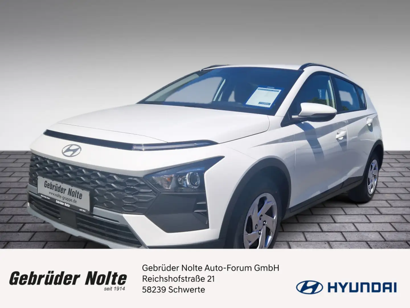 Hyundai BAYON 1.0 T-GDI Select KLIMA PDC KAMERA NAVI Weiß - 1