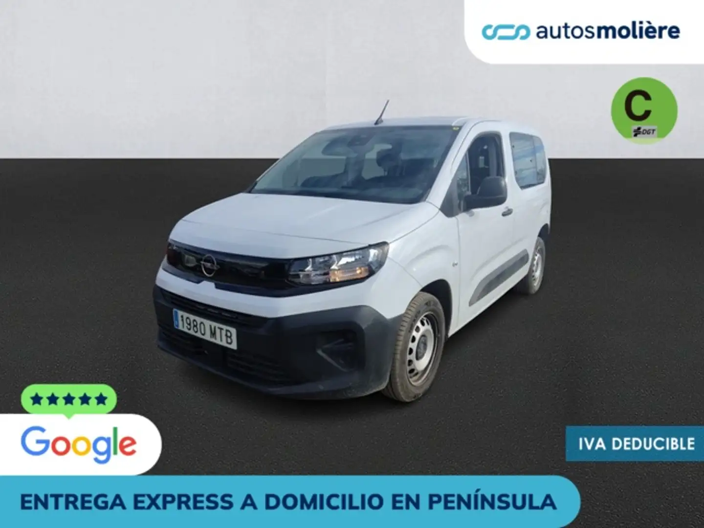 Opel Combo N1 Combi 1.5TD S&S L Edition 100 Blanco - 1