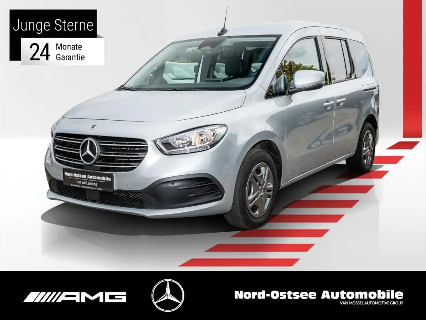 Mercedes-Benz T-Class T 160 d STYLE KAMERA MBUX KLIMA 7G TRONIC TEMPO Argent - 1