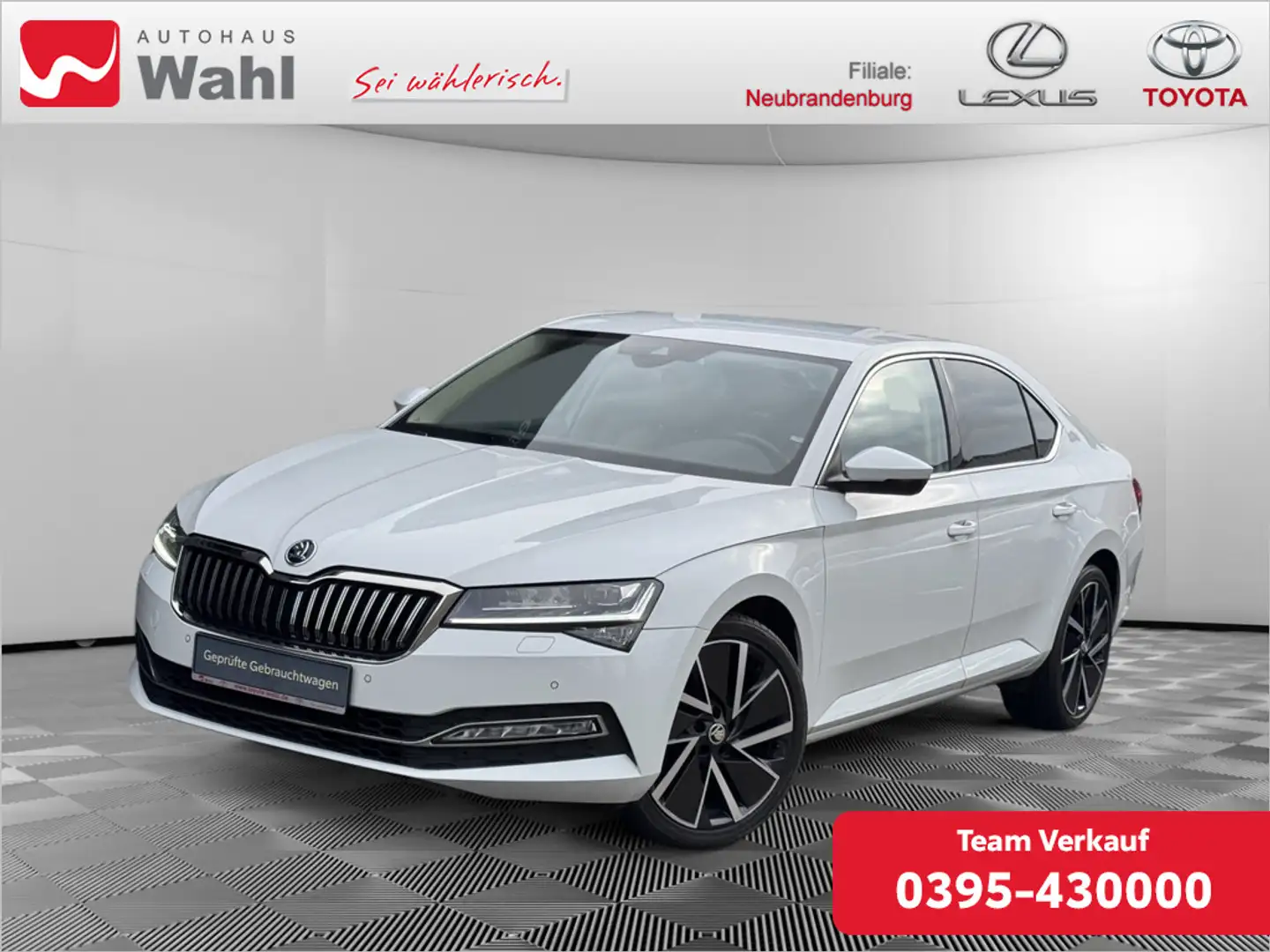 Skoda Superb 2.0 TSI Style Bianco - 1